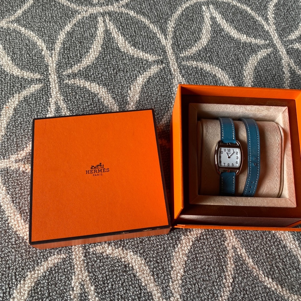 Herms Cape Cod Double Wrap Watch - image 5